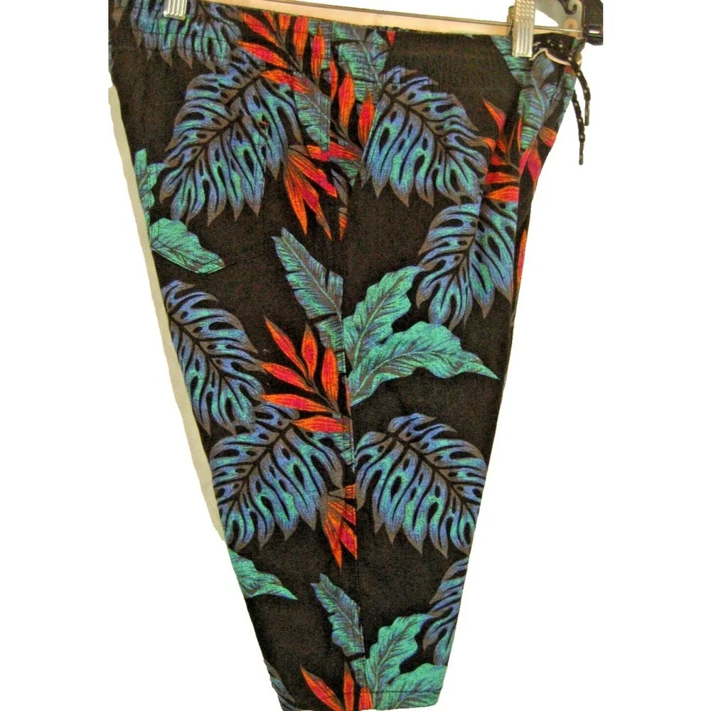 Boys Arizona Jean Co. Aloha Floral Unlined Swim Board Shorts sz XL(18-20)x 11